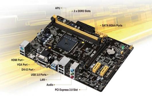 ASUS объявила материнскую плату AM1M-A для платформы AMD Socket AM1